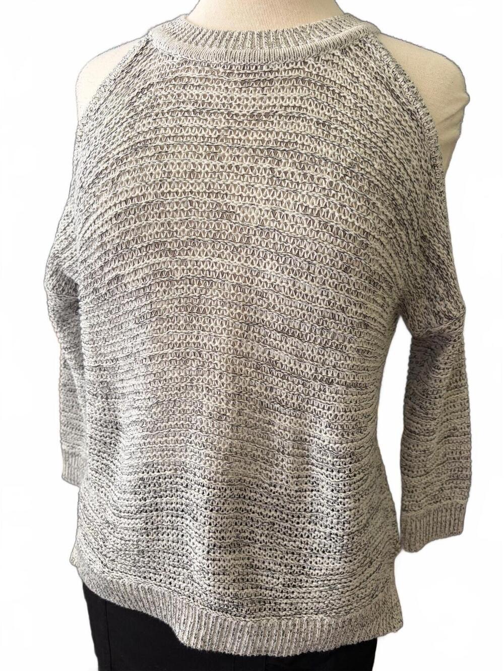 Express Women's Gray Knit Shrug Sweater